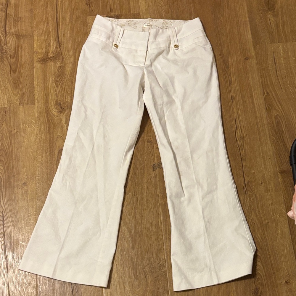 Studio Y Women's High Rise Jeans - Cream